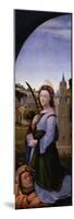 Triptych: Saint Barbara and Her Father Dioscurus, 1500-Mariotto Albertinelli-Mounted Premium Giclee Print