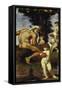 Triptych: the Hesperides, 1884-85-Hans von Marées-Framed Stretched Canvas