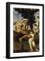 Triptych: the Hesperides, 1884-85-Hans von Marées-Framed Giclee Print