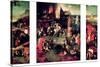 Triptych: the Temptation of St. Anthony-Hieronymus Bosch-Stretched Canvas