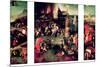 Triptych: the Temptation of St. Anthony-Hieronymus Bosch-Mounted Giclee Print