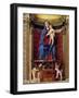 Triptych, Virgin in Majesty with Saints (Detail)-Giovanni Bellini-Framed Giclee Print