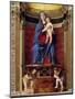 Triptych, Virgin in Majesty with Saints (Detail)-Giovanni Bellini-Mounted Giclee Print