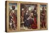 Triptych with Adoration of Magi, 1515-1520-Joos Van Cleve-Stretched Canvas
