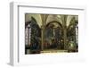 Triptych with Crucifixion, by Bernard van Orley, Church of Our Lady, Bruges, Belgium, Europe-Peter Barritt-Framed Photographic Print