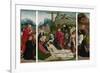 Triptych with Lamentation-Jan Jansz Mostaert-Framed Premium Giclee Print