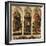 Triptych with St. Anthony Abbot, St. Roch, and St. Catherine of Alexandria-Sandro Botticelli-Framed Premium Giclee Print