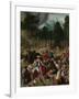 Triptych with the Adoration of the Golden Calf-Lucas van Leyden-Framed Giclee Print