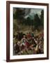 Triptych with the Adoration of the Golden Calf-Lucas van Leyden-Framed Giclee Print