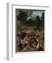 Triptych with the Adoration of the Golden Calf-Lucas van Leyden-Framed Giclee Print