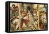 Triptych with the Adoration of the Magi-Gaudenzio Ferrari-Framed Stretched Canvas