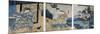 Triptych with the Adventures of Coxinga/ Watonai by Hachiman Taro Yoshiie-Kuniyoshi Utagawa-Mounted Giclee Print