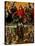 Triptych with the Last Judgement, center panel: Judgement and Weighing of Souls.-Hans Memling-Stretched Canvas