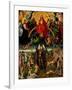 Triptych with the Last Judgement, center panel: Judgement and Weighing of Souls.-Hans Memling-Framed Giclee Print