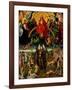 Triptych with the Last Judgement, center panel: Judgement and Weighing of Souls.-Hans Memling-Framed Giclee Print