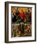 Triptych with the Last Judgement, center panel: Judgement and Weighing of Souls.-Hans Memling-Framed Giclee Print