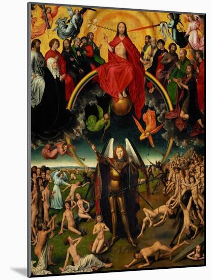 Triptych with the Last Judgement-Hans Memling-Mounted Giclee Print