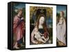 Triptych with Virgin and Child-Jan Provoost & Jan Provoost-Framed Stretched Canvas