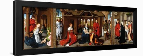 Triptych-Hans Memling-Framed Giclee Print