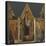 Triptyque. Panneau central : Vierge à l'Enfant avec saints Antoine et Jacques-de San Jacopo a Mucciana Maître-Stretched Canvas