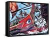 Trireme-Peter Jackson-Framed Stretched Canvas