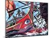 Trireme-Peter Jackson-Mounted Giclee Print