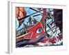 Trireme-Peter Jackson-Framed Giclee Print