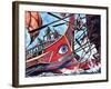 Trireme-Peter Jackson-Framed Giclee Print