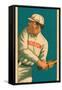 Tris Speaker, 1909 White Borders (T206) Baseball Card Series-null-Framed Stretched Canvas