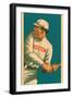 Tris Speaker, 1909 White Borders (T206) Baseball Card Series-null-Framed Art Print