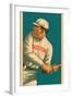 Tris Speaker, 1909 White Borders (T206) Baseball Card Series-null-Framed Art Print