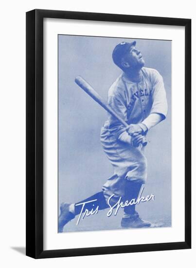 Tris Speaker, Baseball Player-null-Framed Art Print