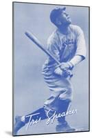 Tris Speaker, Baseball Player-null-Mounted Art Print