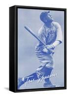 Tris Speaker, Baseball Player-null-Framed Stretched Canvas