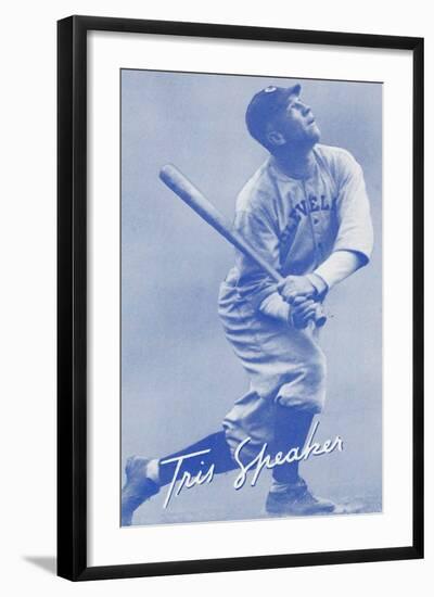 Tris Speaker, Baseball Player-null-Framed Art Print