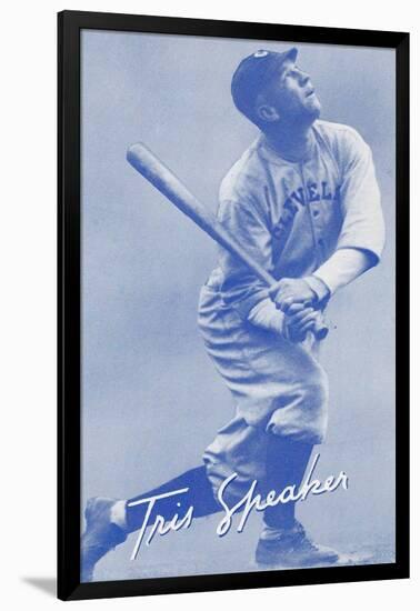 Tris Speaker, Baseball Player-null-Framed Art Print
