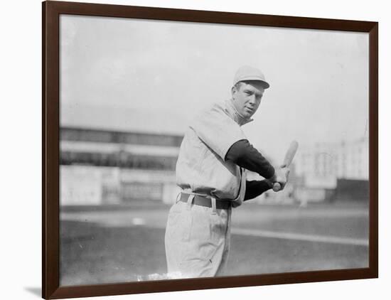 Tris Speaker, Boston Red Sox, Baseball Photo No.2 - Boston, MA-Lantern Press-Framed Art Print