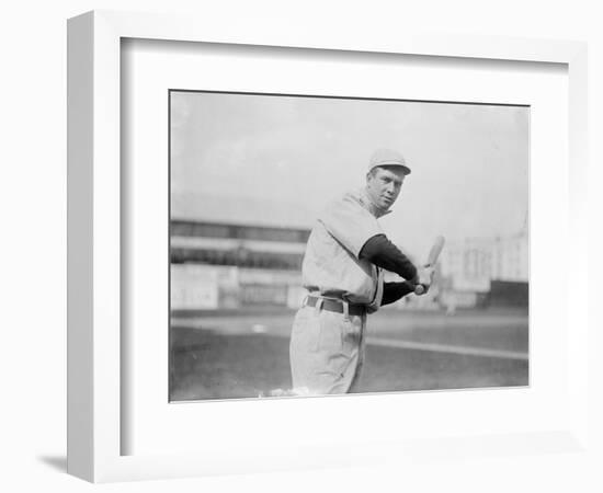 Tris Speaker, Boston Red Sox, Baseball Photo No.2 - Boston, MA-Lantern Press-Framed Art Print