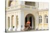Trishaw Outside Georgetown Town Hall, Georgetown, Penang Island, Malaysia, Southeast Asia, Asia-Richard Cummins-Stretched Canvas