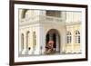 Trishaw Outside Georgetown Town Hall, Georgetown, Penang Island, Malaysia, Southeast Asia, Asia-Richard Cummins-Framed Photographic Print