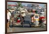 Trishaws, Port of Lucena, Southern Area, Island of Luzon, Philippines, Southeast Asia-Bruno Barbier-Framed Photographic Print