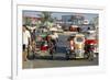 Trishaws, Port of Lucena, Southern Area, Island of Luzon, Philippines, Southeast Asia-Bruno Barbier-Framed Photographic Print