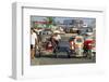 Trishaws, Port of Lucena, Southern Area, Island of Luzon, Philippines, Southeast Asia-Bruno Barbier-Framed Photographic Print