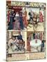 Tristan and Iseult-Everard de Espinques-Mounted Art Print