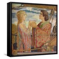 'Tristan and Isolde', 1912-John Duncan-Framed Stretched Canvas