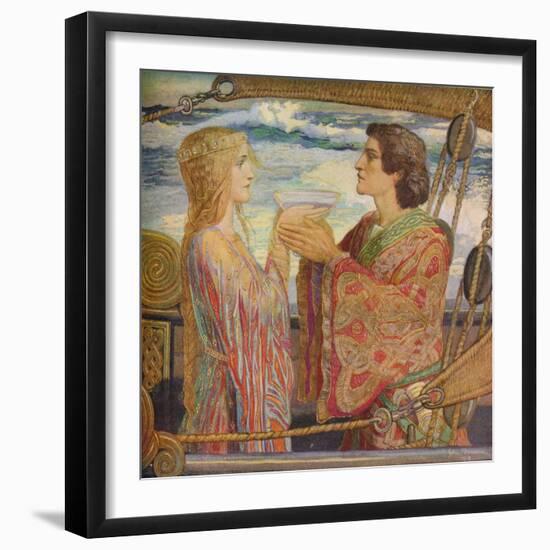 'Tristan and Isolde', 1912-John Duncan-Framed Giclee Print