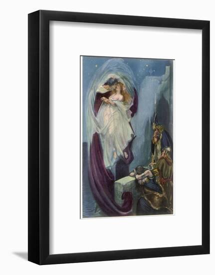"Tristan and Isolde" the Lovers' Rapture-null-Framed Photographic Print