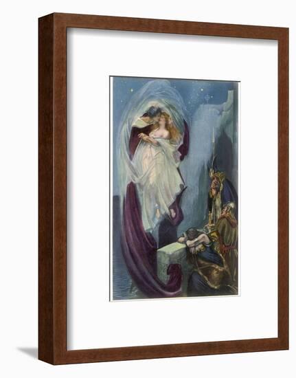 "Tristan and Isolde" the Lovers' Rapture-null-Framed Photographic Print