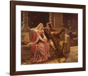 Tristan and Isolde-Edmund Blair Leighton-Framed Art Print