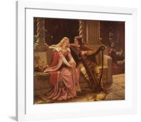 Tristan and Isolde-Edmund Blair Leighton-Framed Art Print